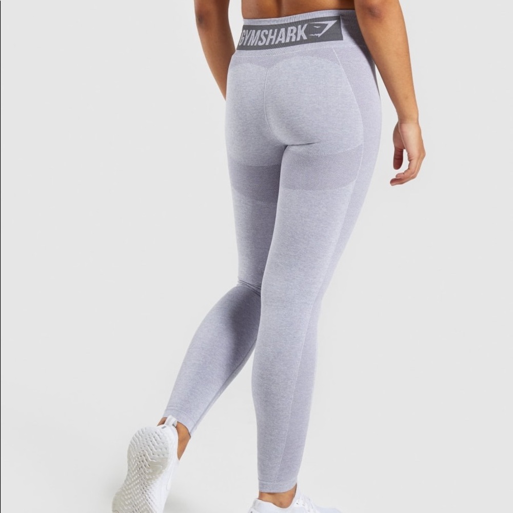 Gymshark Flex High Waisted Leggings - Blue/Grey